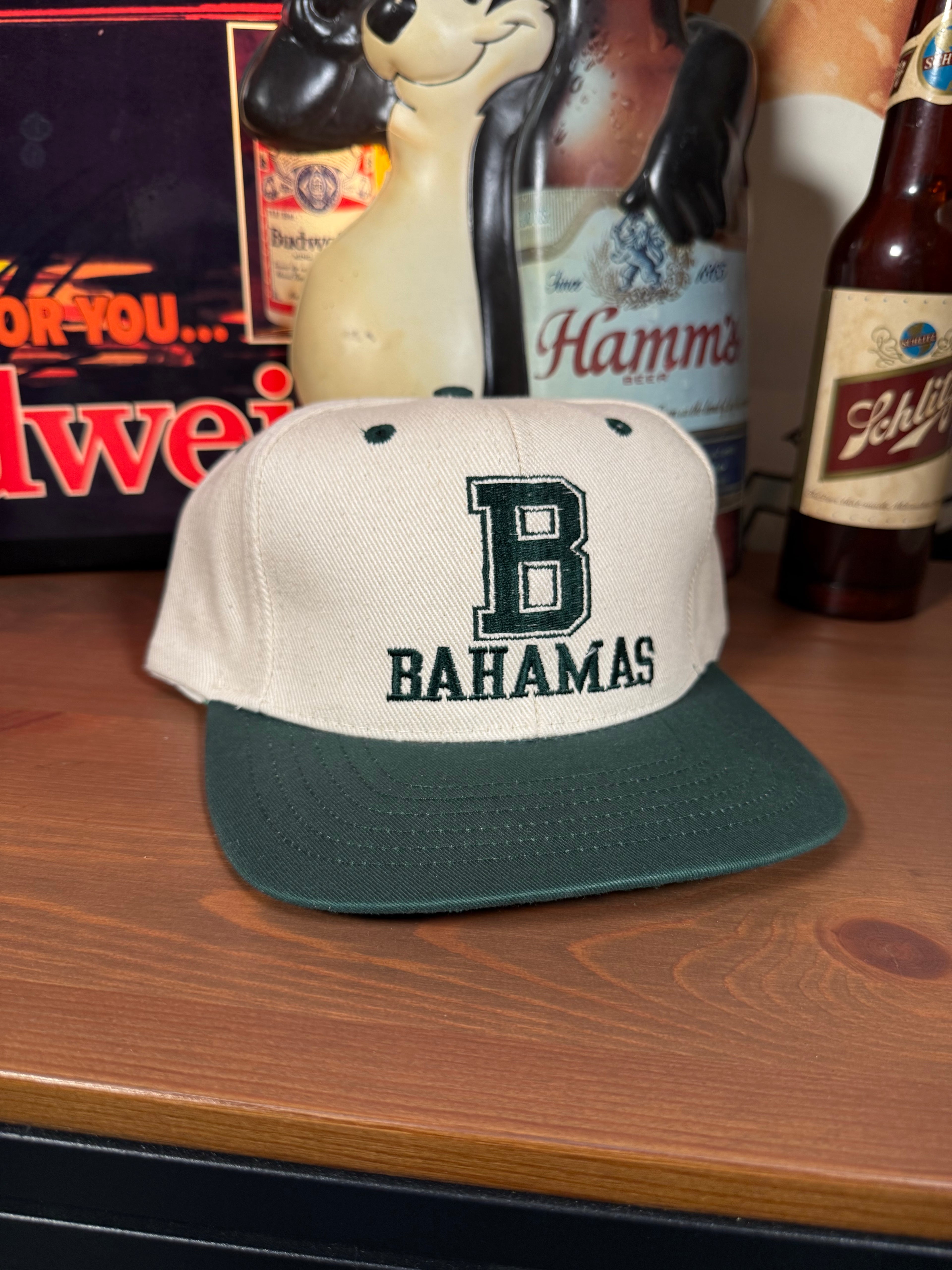 Vintage Bahamas B Snapback Hat