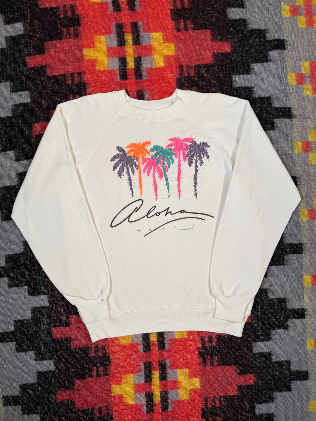 Vintage 90s Aloha Hawaii Crewneck (M)
