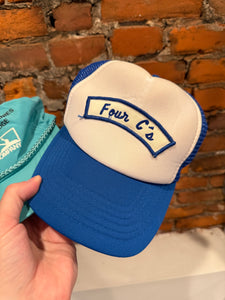 Lot of 2 Vintage Company Trucker SnapBack Hats