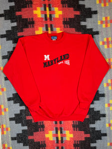 Vintage 90s Maryland Heavyweight Crewneck (XL)