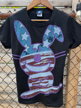 Load image into Gallery viewer, 2000s Happy Bunny American Flag Shirt (WL)
