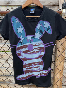 2000s Happy Bunny American Flag Shirt (WL)