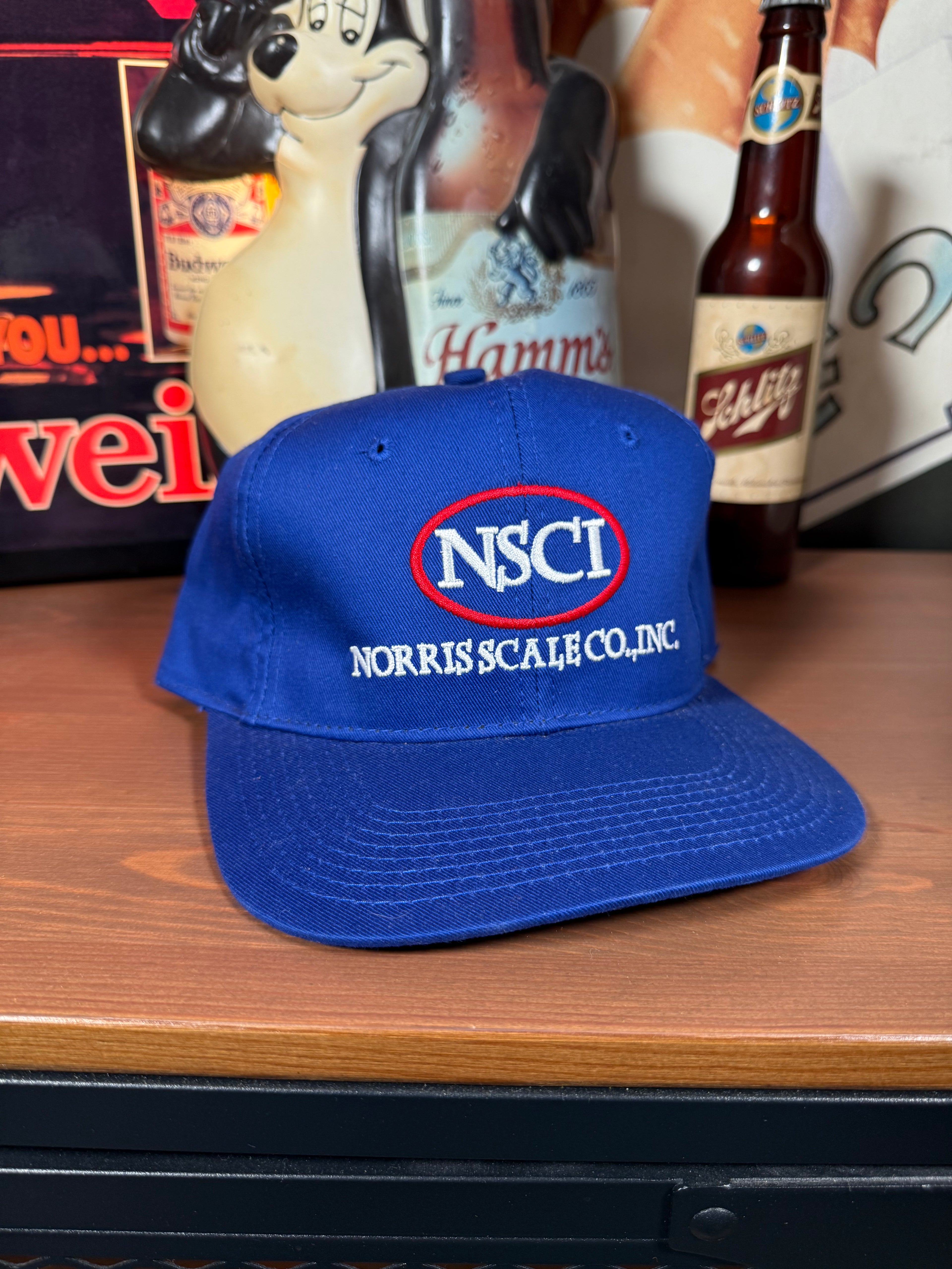 Vintage Norris Scale Co Embroidered Hat