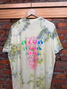 Vintage 80s 3 Stooges Tie Dye Tee (XL)