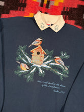 Load image into Gallery viewer, Vintage Birdhouse Collared Crewneck(XXL)
