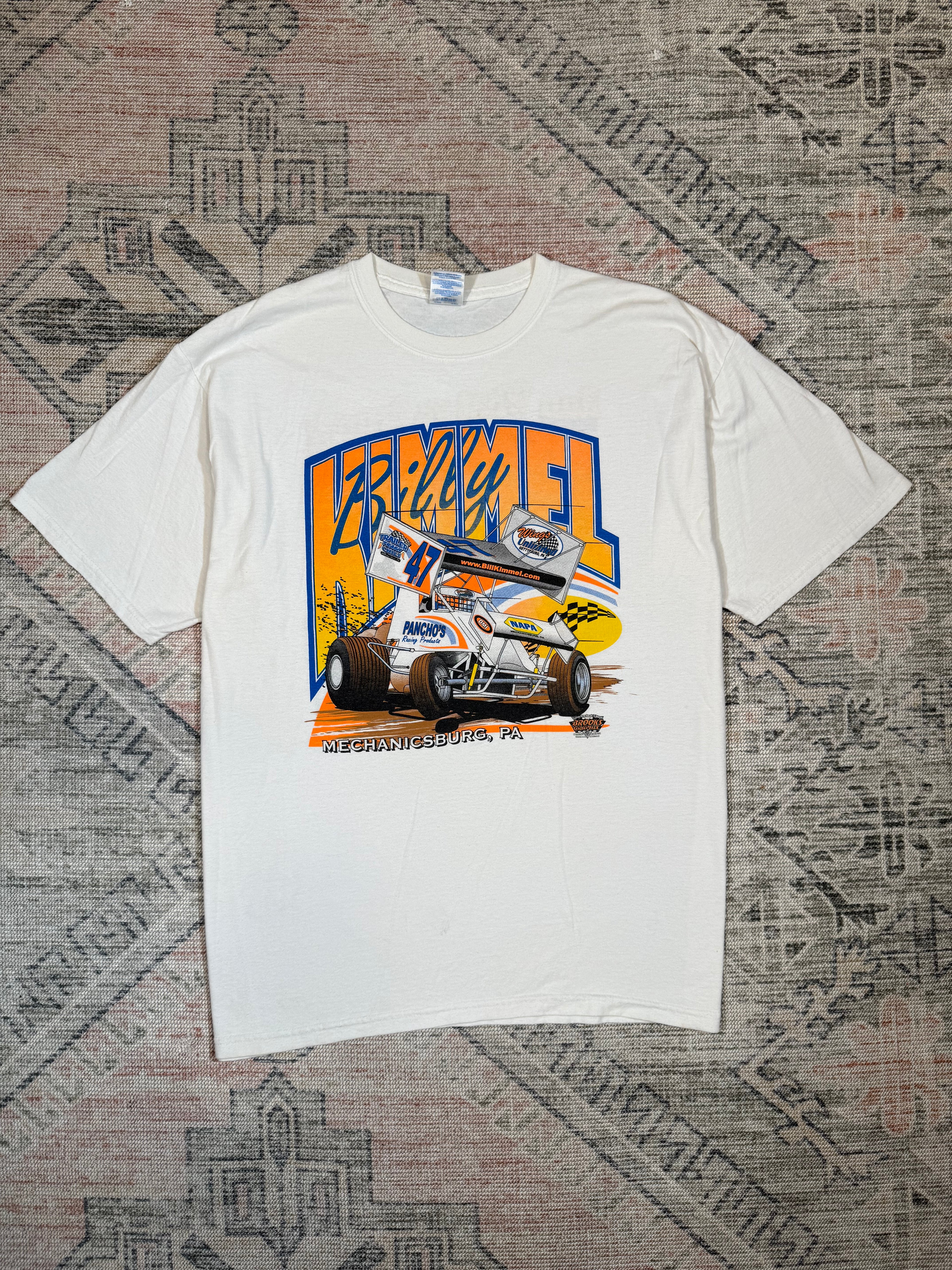 2000s Billy Kimmel Sprint Car Racing Shirt (XL)