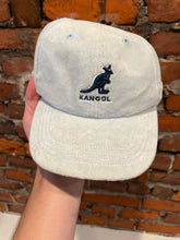 Load image into Gallery viewer, Y2K Kangol Blue Fitted Hat (L/XL)
