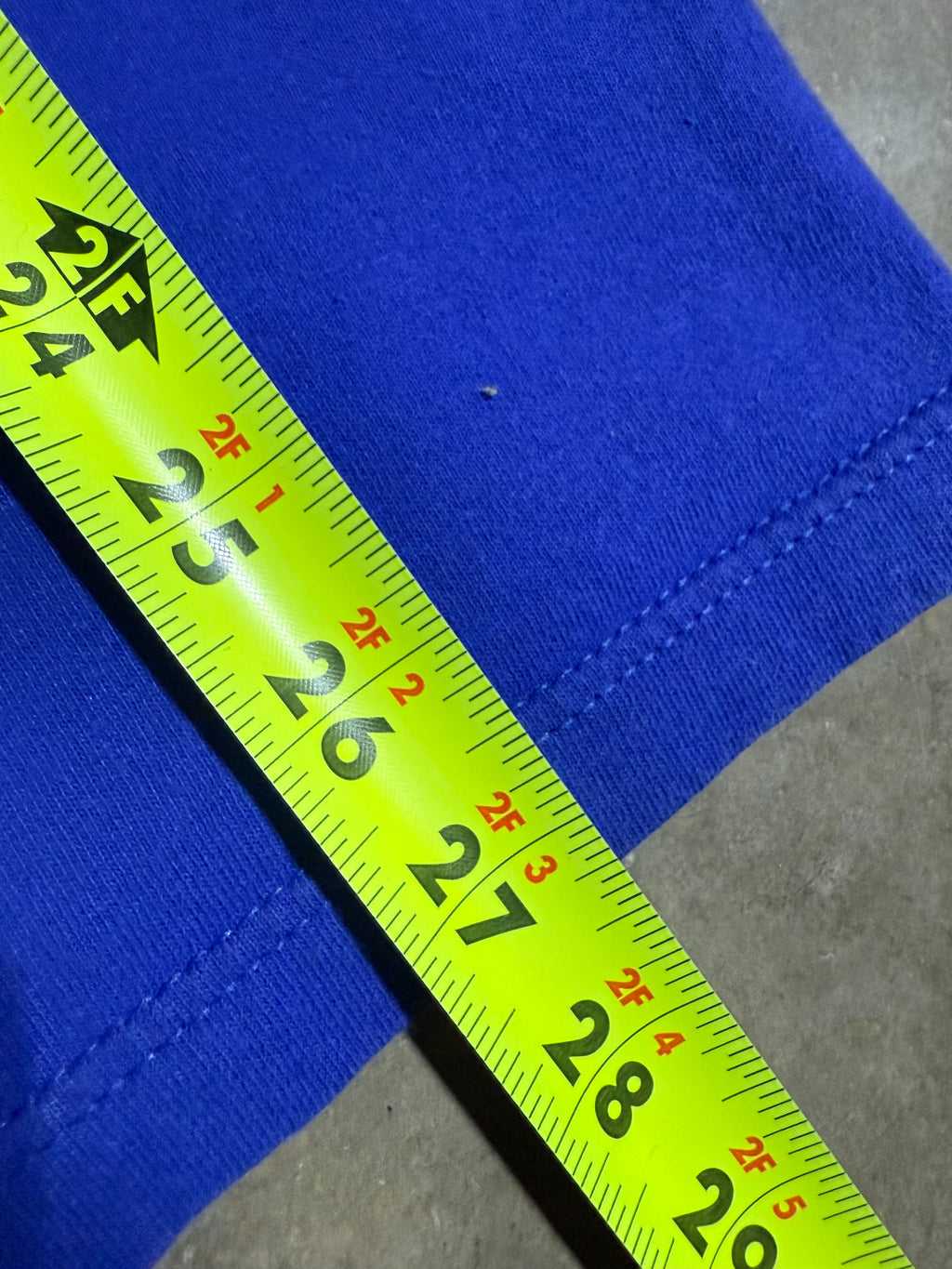 Vintage Hugo Boss Blue Cutoff Tee (L)