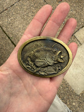 Load image into Gallery viewer, Vintage 90s Fishing Belt Buckle
