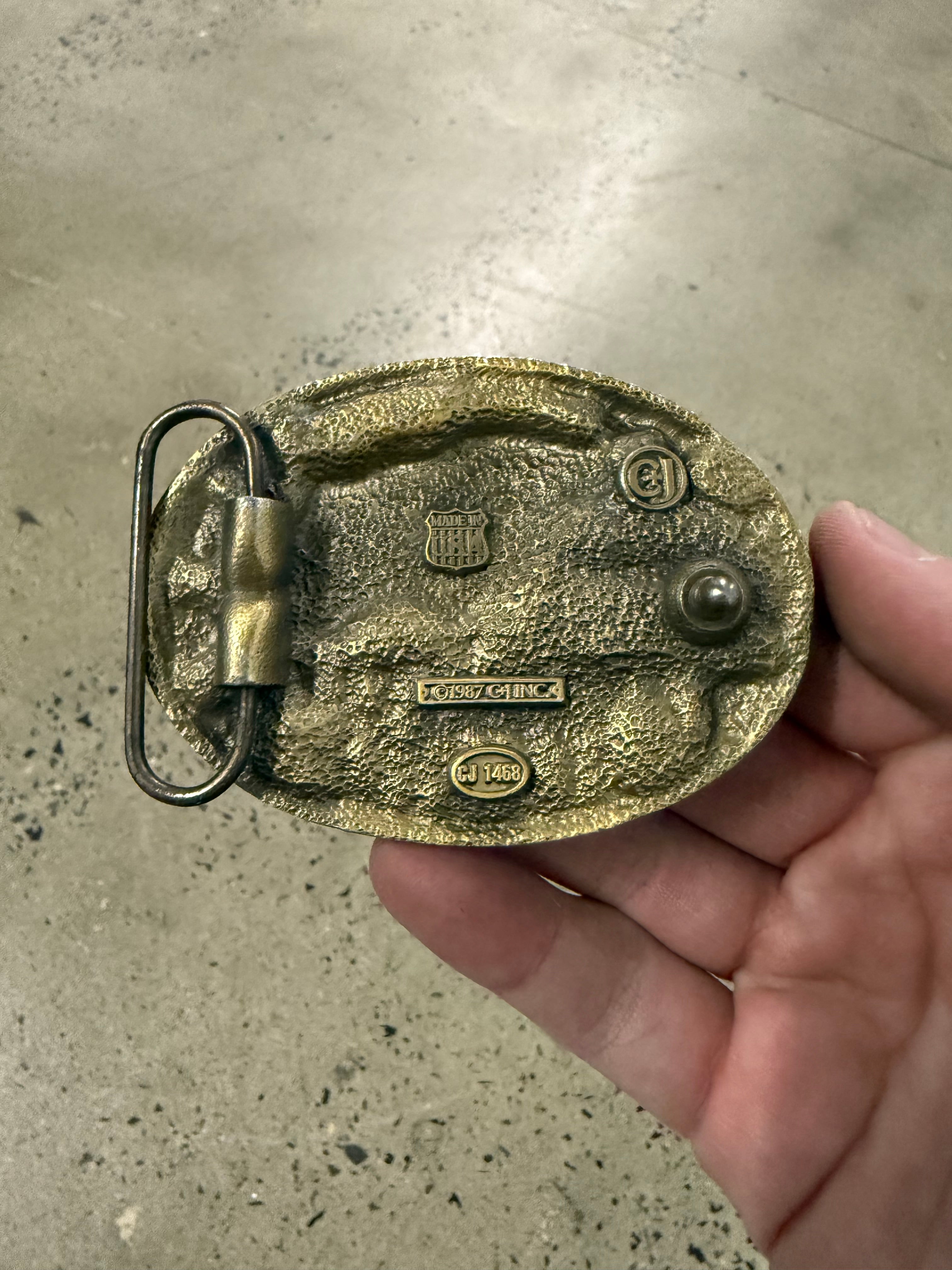 Vintage Vietnam Vet Forgotten Hero Belt Buckle