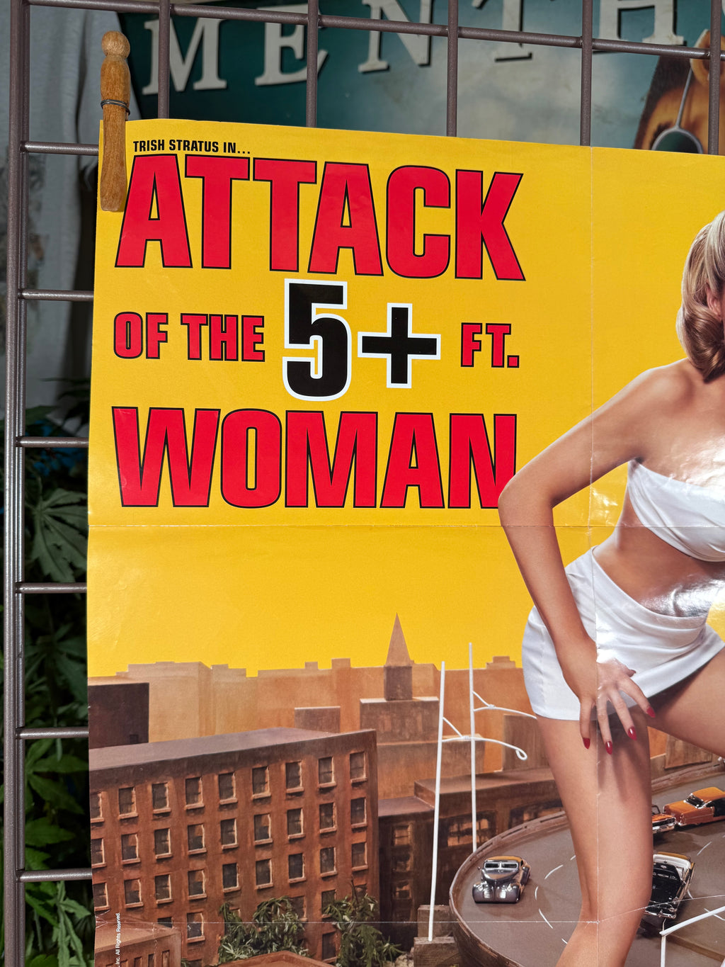 2006 WWE Trish Stratus Attack of the 5+ Foot Tall Woman Poster