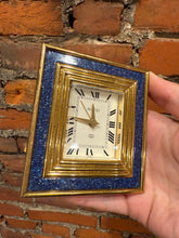 Load image into Gallery viewer, Vintage Gucci Lapis Clock (Needs Refurbished)
