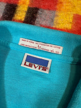 Load image into Gallery viewer, Vintage 80s Levi’s Teal Polo Shirt (L)
