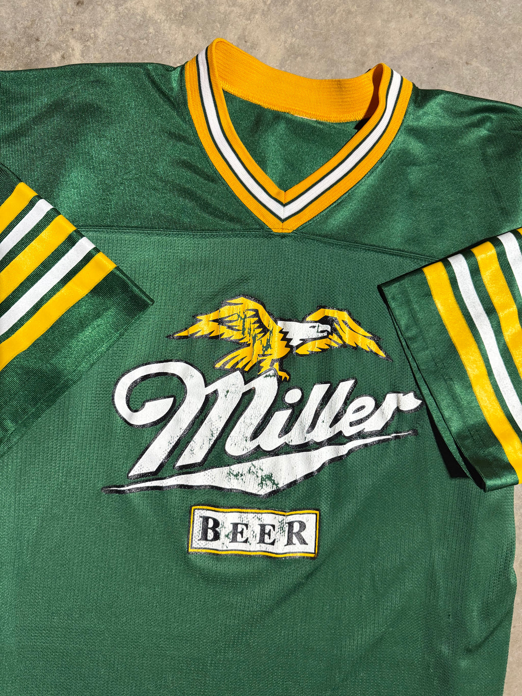 Vintage Miller Beer Football Jersey (XL)