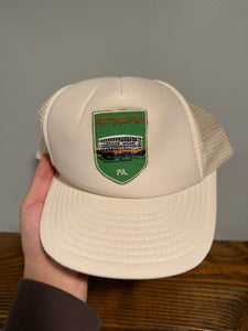 Vintage 80s Pittsburgh PA Patch Trucker Hat