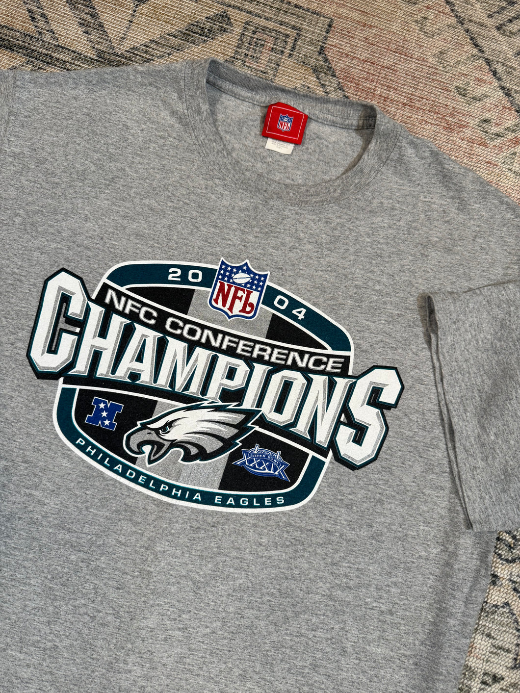Vintage 2004 Philadelphia Eagles T-Shirt (XL)