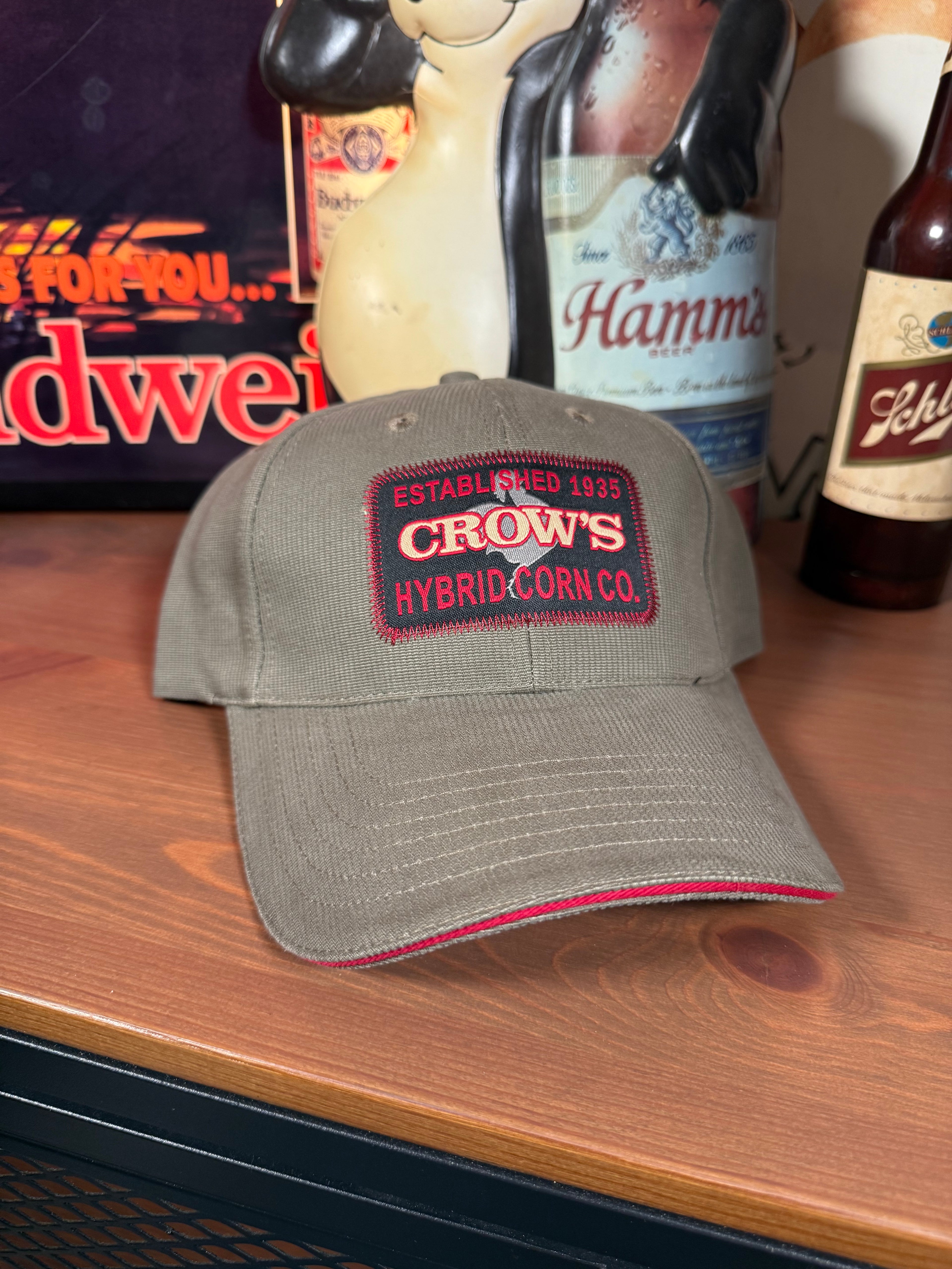 Vintage Y2K Crow’s Hybrid Corn K Products Hat