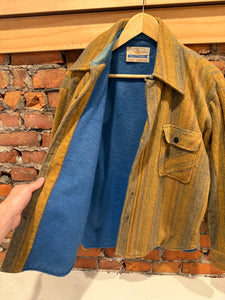 True Vintage CPO Flannel With Blue Fleece Lining (M)