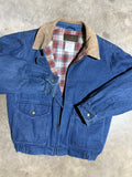 Vintage Eddie Bauer Flannel Lined Denim Jacket (M)