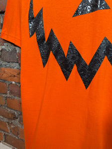 Vintage Y2K Jack-O-Lantern T-Shirt (S)