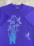 Vintage 90s Purple Hummingbird T-Shirt (M/L)