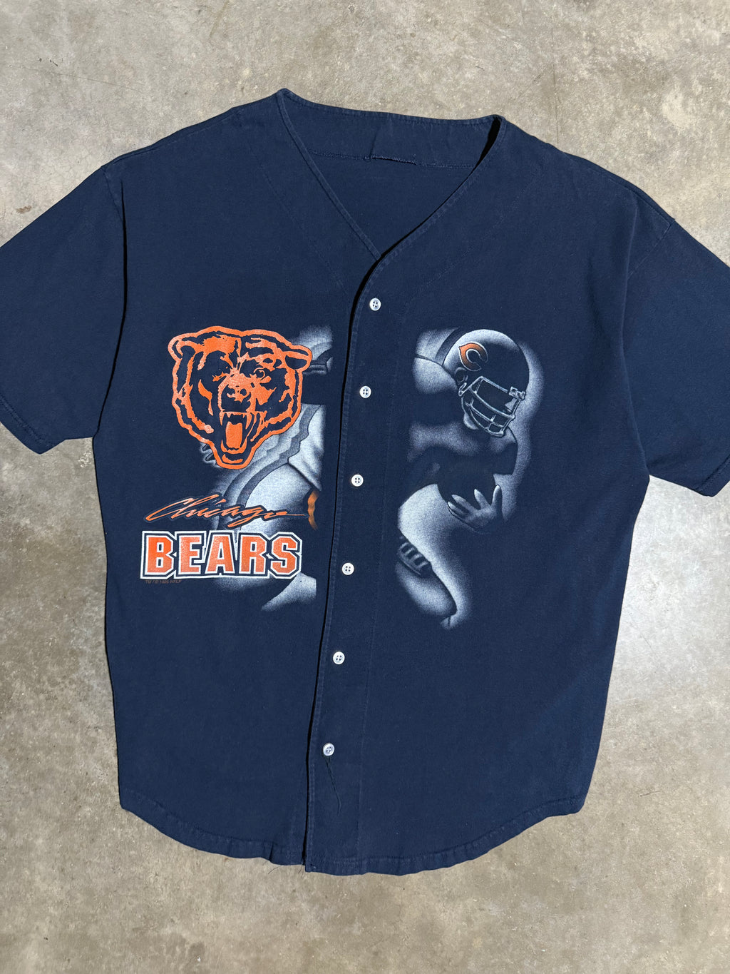 Vintage 1996 Chicago Bears Jersey T-Shirt (XL)