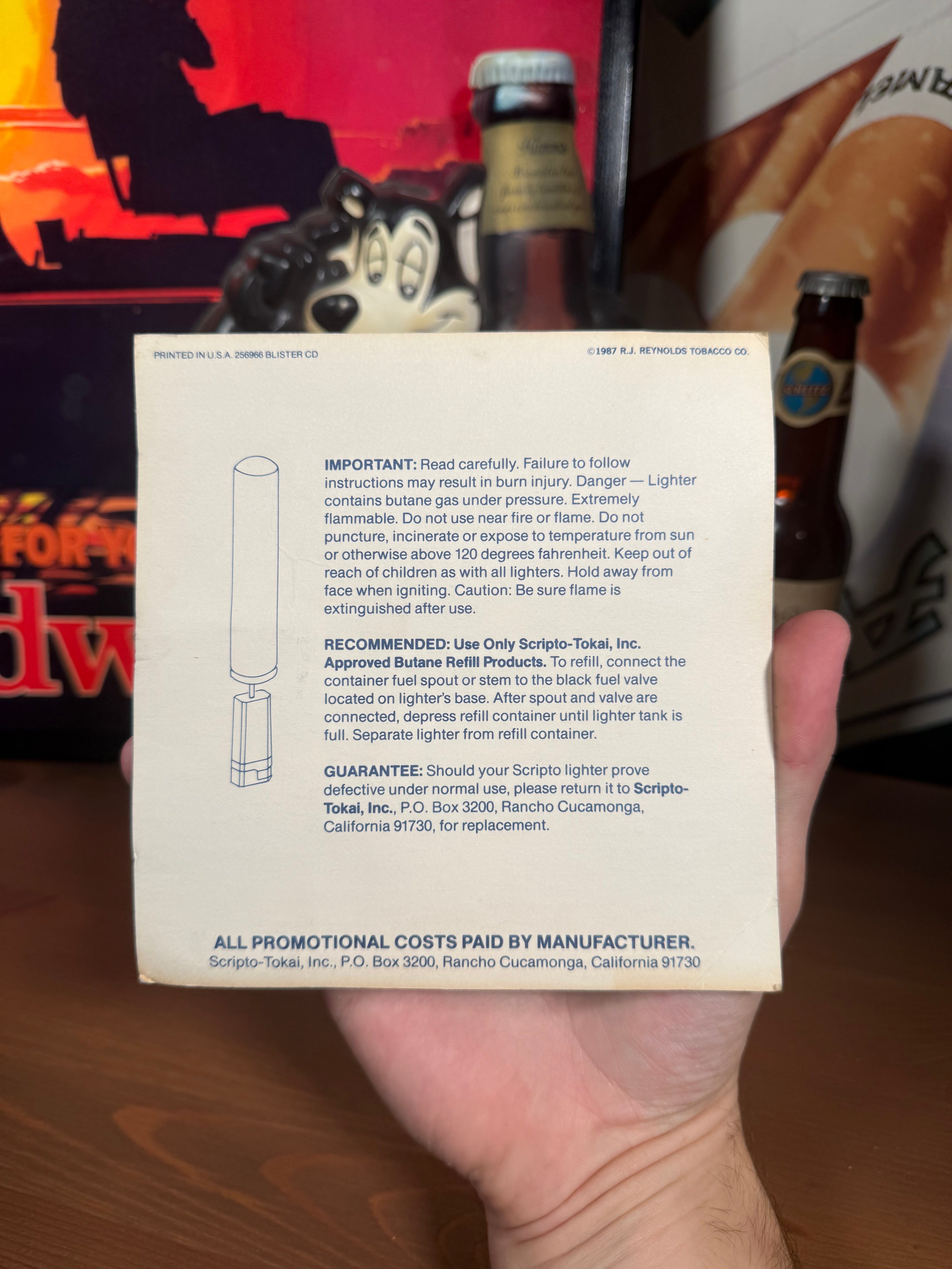 Vintage 1987 Unopened Camel Cigarettes Lighter