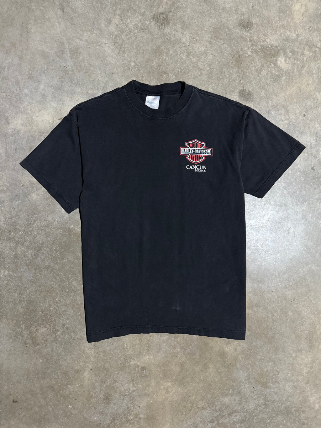Vintage Harley Davidson Cancun Double Sided Shirt (L)