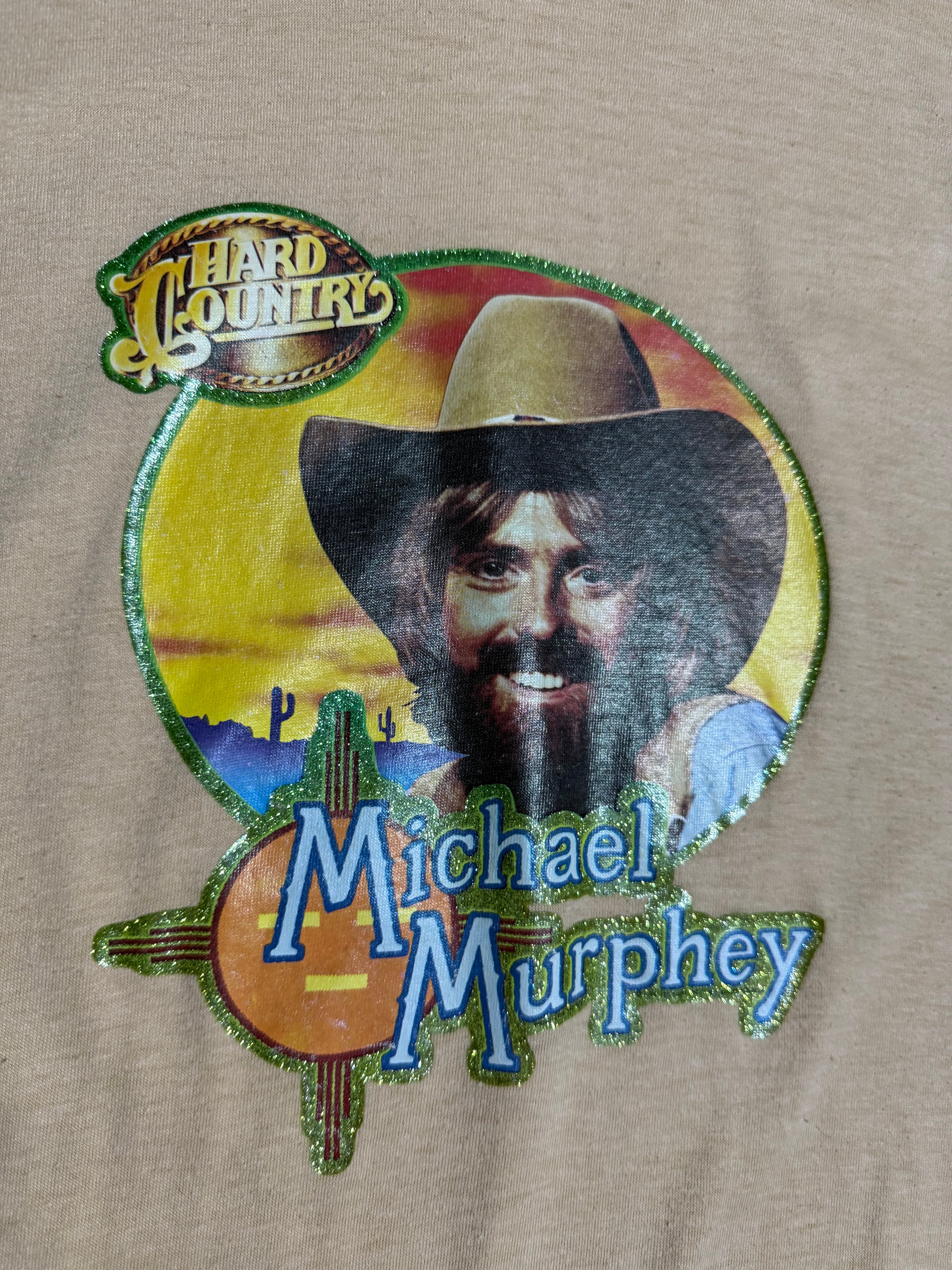 Vintage 1970s Michael Murphy Country Music T-Shirt (M)