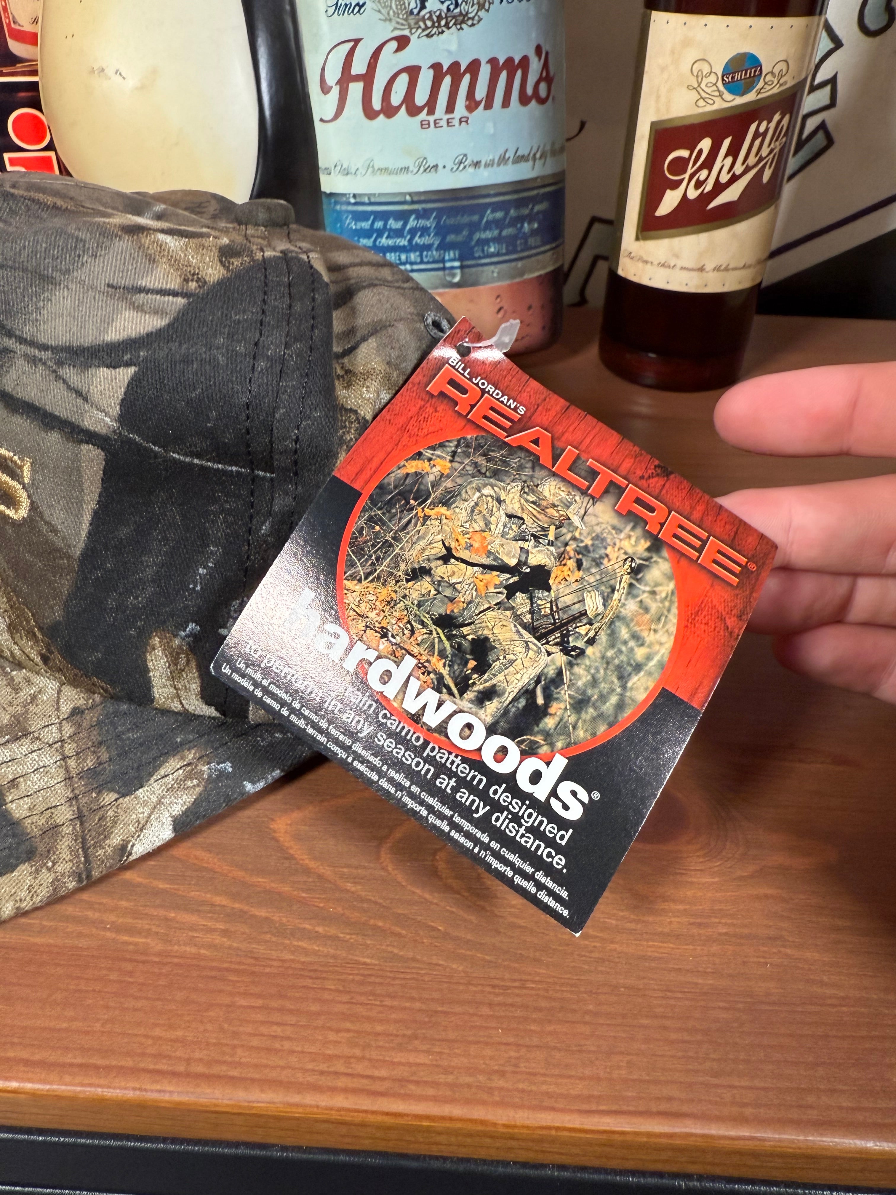 Vintage Crow’s Seed K Products Snapback Camo Hat