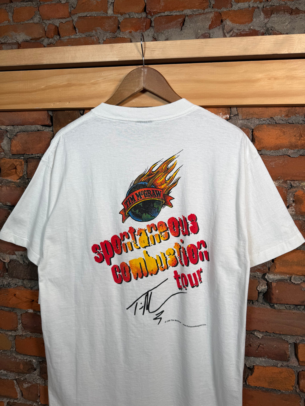 Vintage Tim McGraw Double Sided Concert Tee (L)