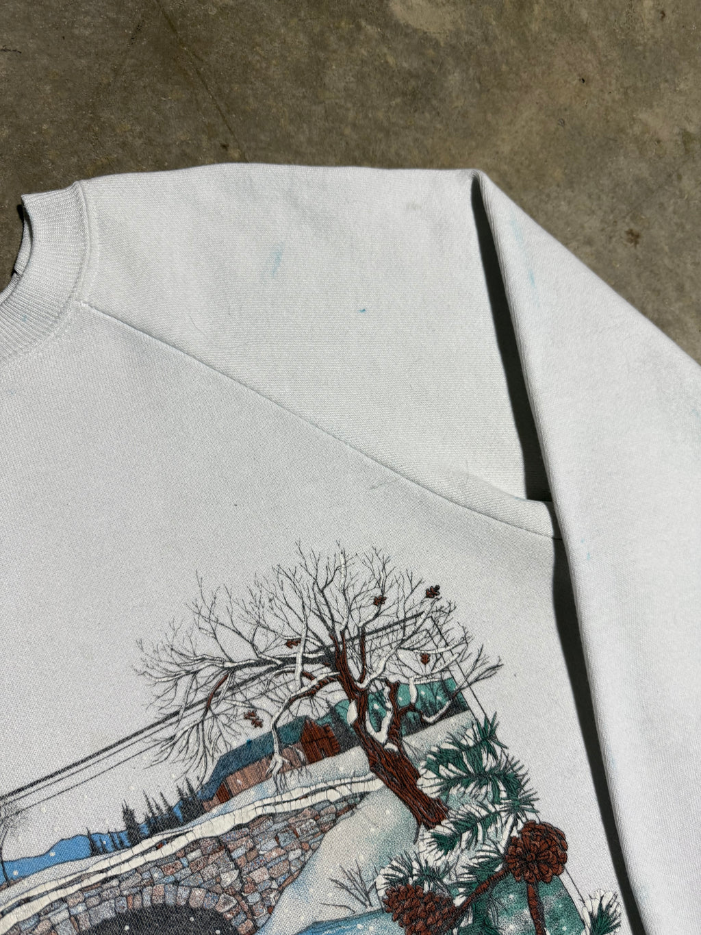 Vintage 80s Winter Escape Crewneck (M)