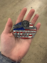 Load image into Gallery viewer, Vintage US Navy Belt Buckle
