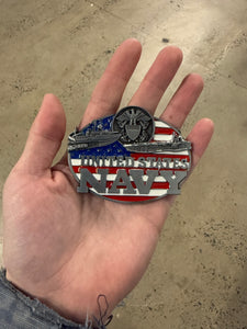 Vintage US Navy Belt Buckle