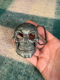 Vintage Skull 3D Belt Buckle