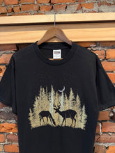 Load image into Gallery viewer, Vintage Gold Print Deer Shirt (M/L)
