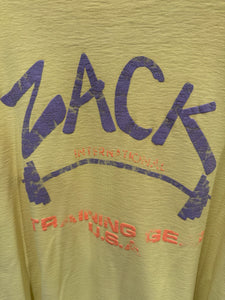 Vintage 80s Zack International Bodybuilding T-Shirt (L)
