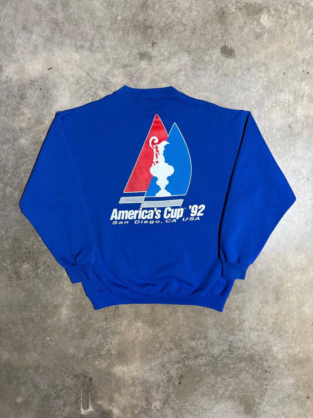 Vintage 1992 Americas Cup Racing Crewneck (M/L)