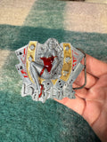 Vintage 2004 Lady Luck Belt Buckle