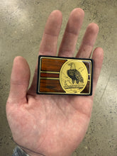 Load image into Gallery viewer, Vintage Bald Eagle Wooden Belt Buckle
