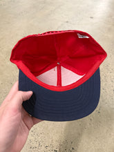 Load image into Gallery viewer, Vintage 90s Bud Racing Two-Tone SnapBack Hat
