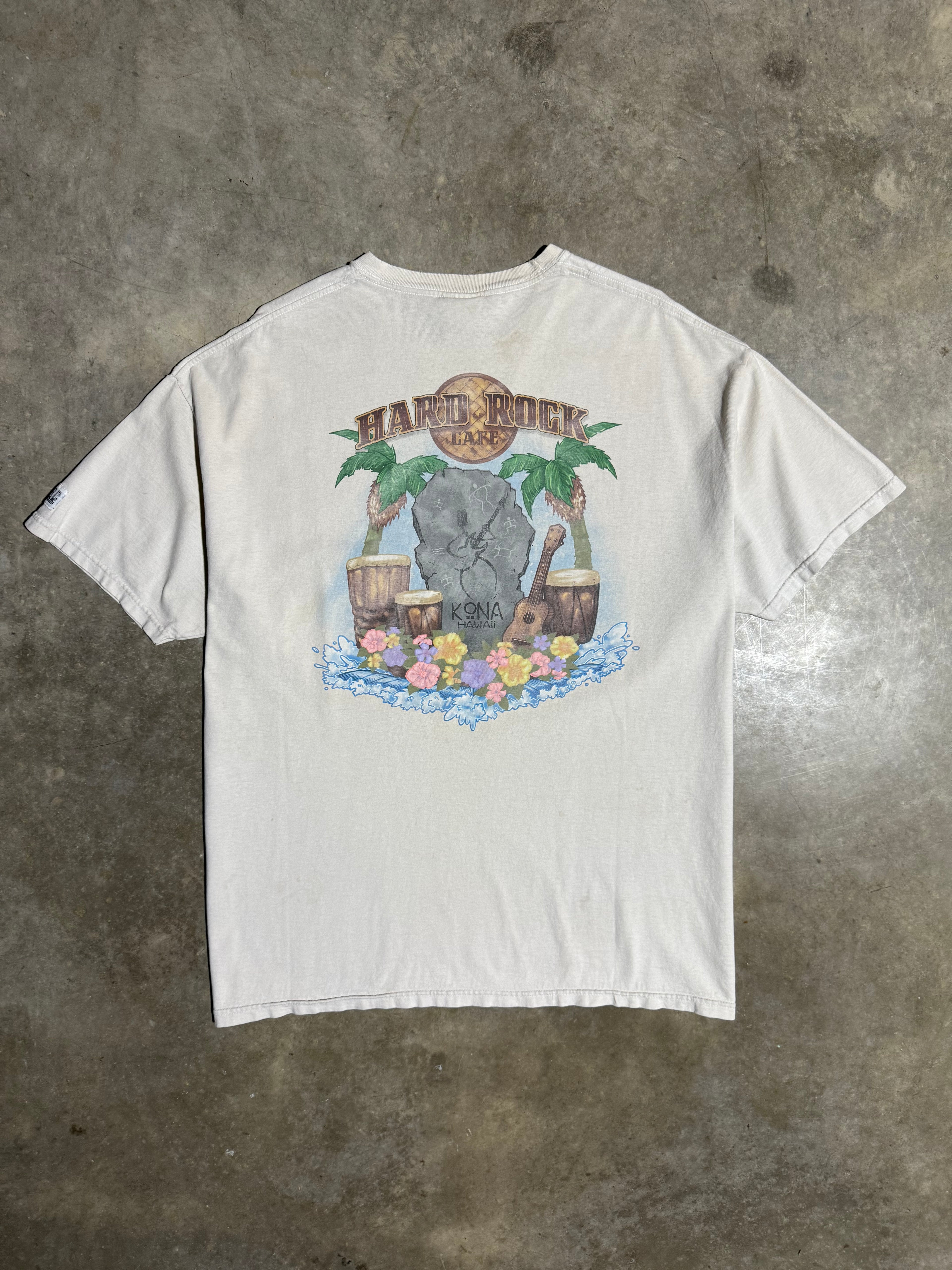 Vintage Hard Rock Cafe Kona Hawaii T-Shirt (XL)