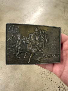 Vintage Stetson Western Wear Belt Buckle