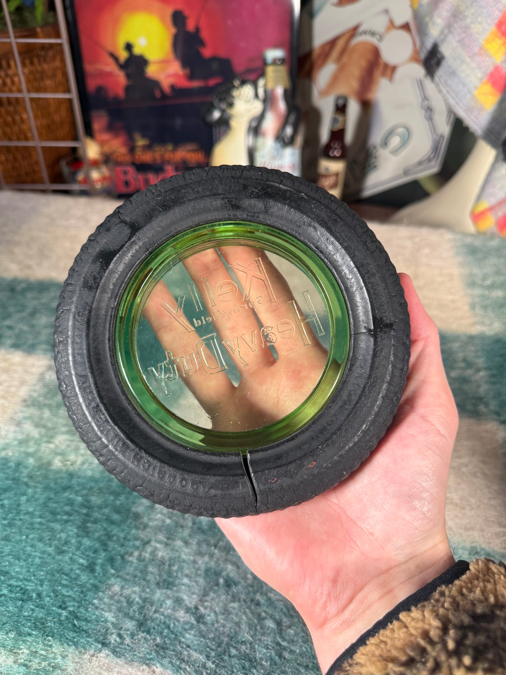Vintage Kelly Springfield Tire Ashtray