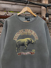 Load image into Gallery viewer, Vintage Endangered Black Rhino Crewneck (L)
