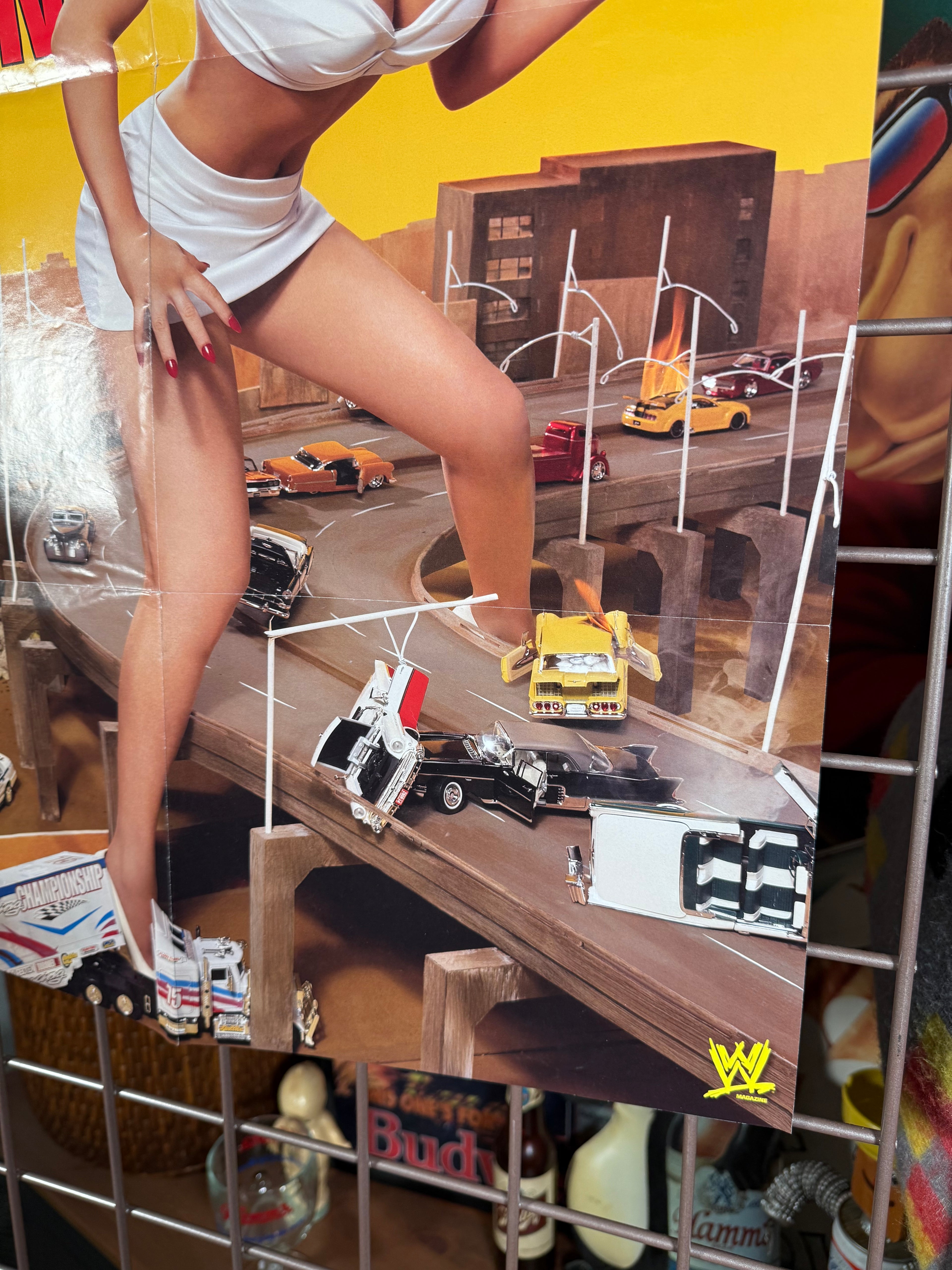 2006 WWE Trish Stratus Attack of the 5+ Foot Tall Woman Poster
