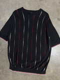 Vintage Y2K Tulliano Short Sleeve Knit Sweater (L)
