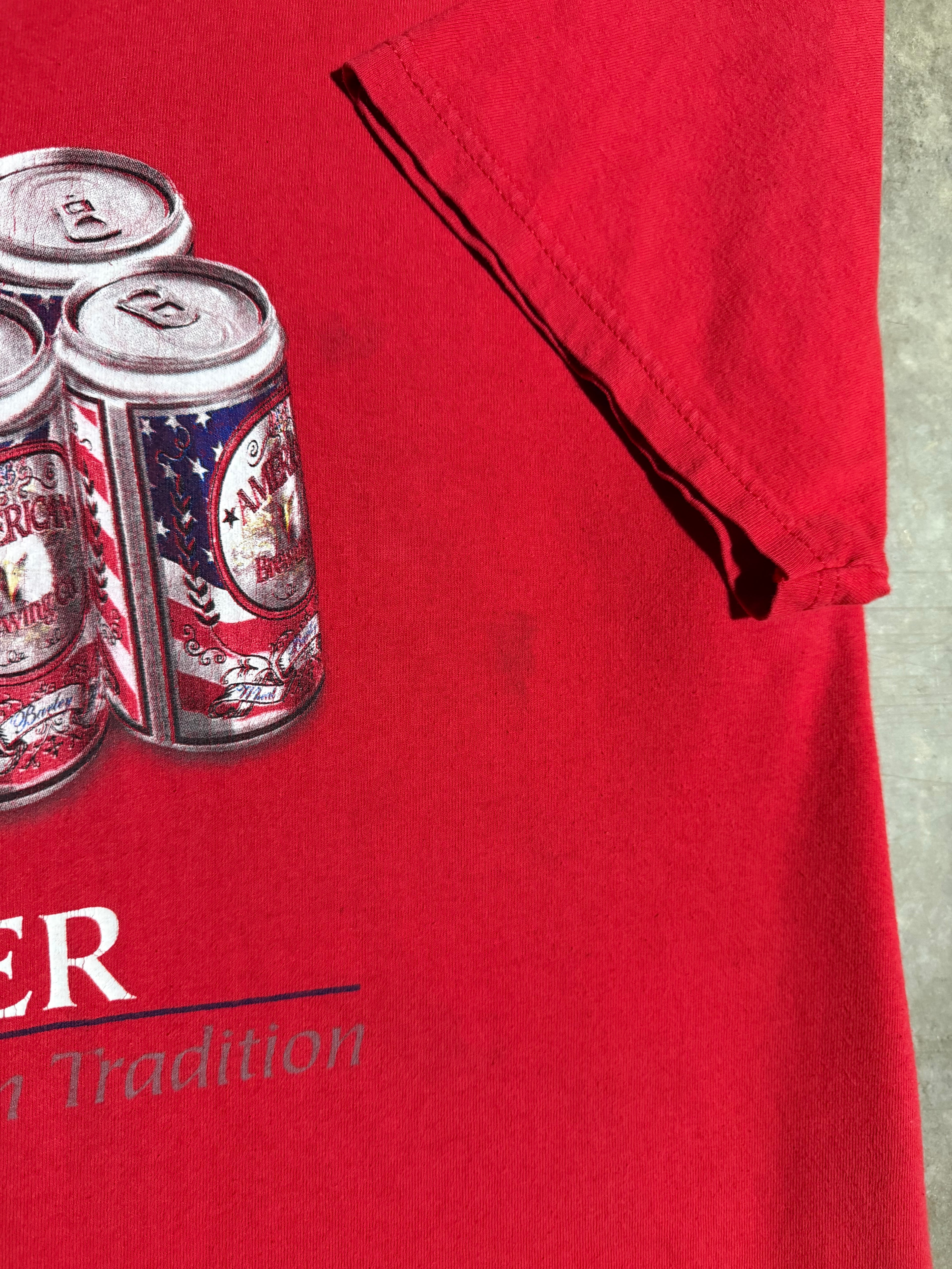 Vintage 2000s Beer An American Tradition T-Shirt (XL)