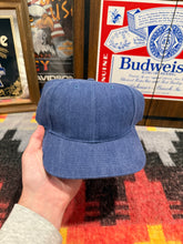 Load image into Gallery viewer, Vintage Blank Denim Strapback Hat
