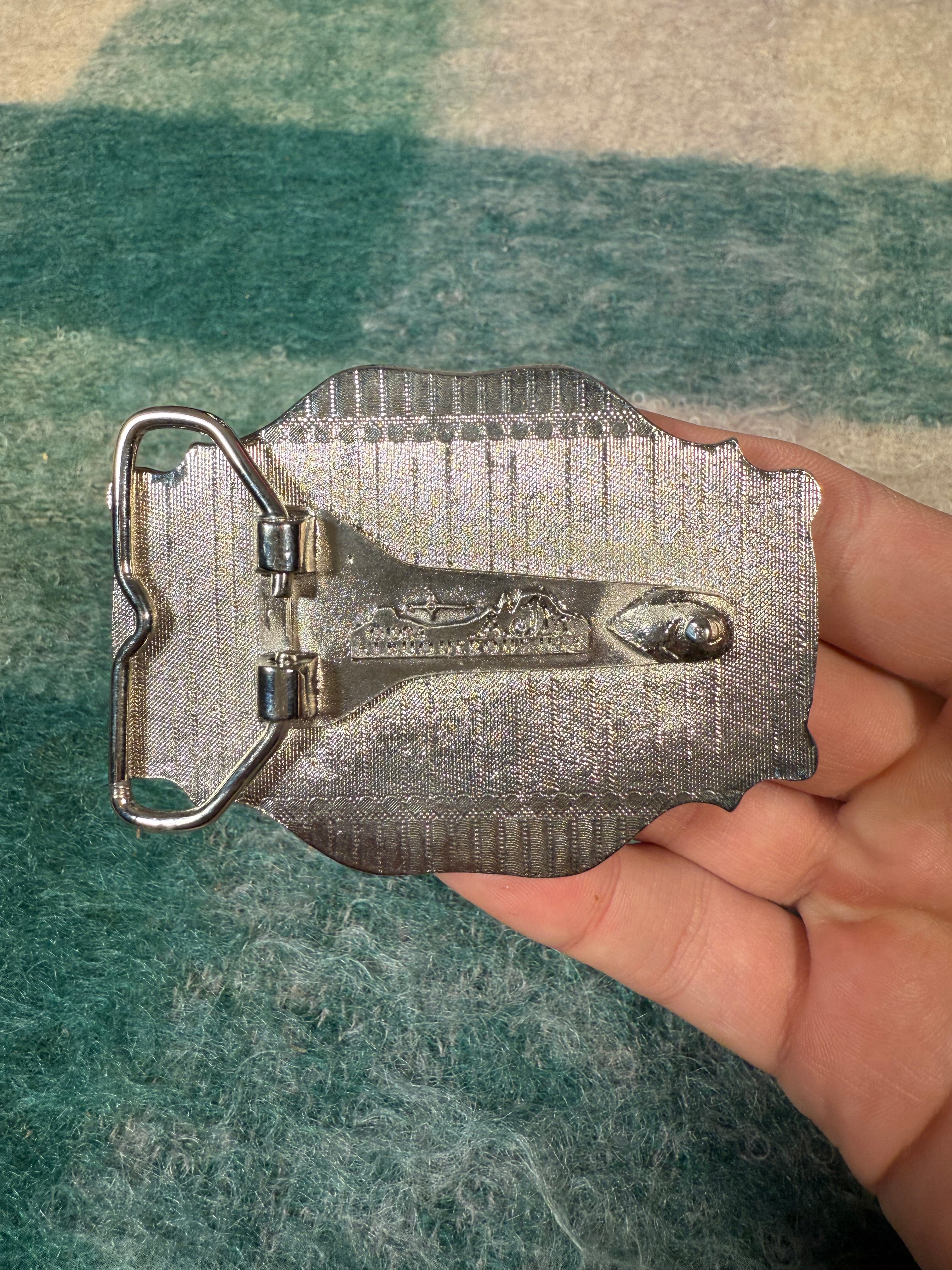 Vintage 1984 Eagle Belt Buckle